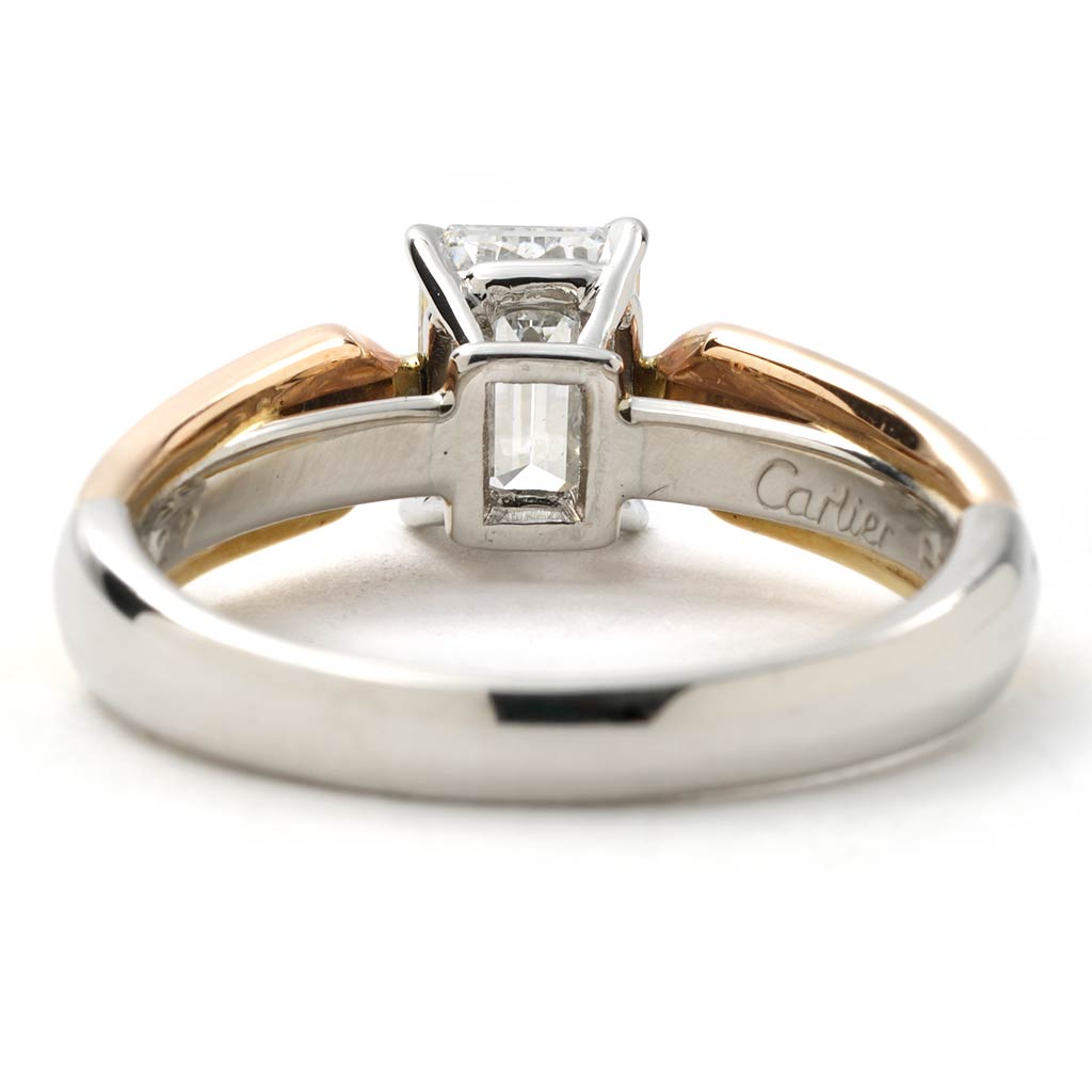 second hand cartier engagement ring