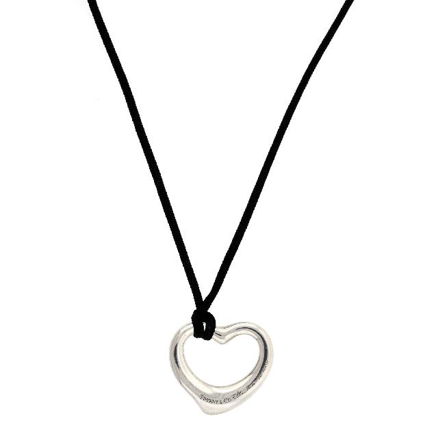 Tiffany & Co Return to Tiffany heart and onyx Black Silvery Silver  ref.162053 - Joli Closet