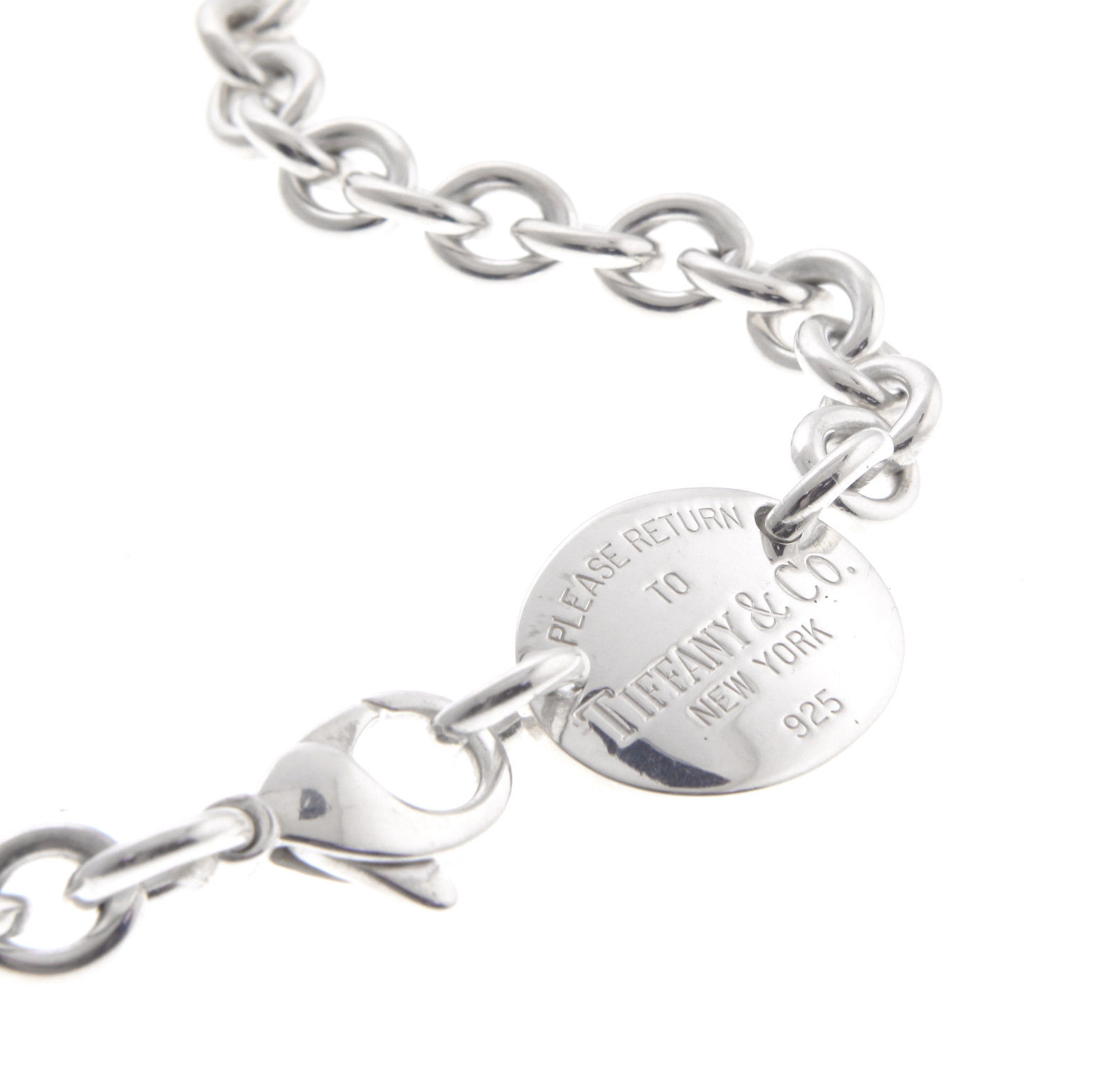 Tiffany & Co. Return to Tiffany Sterling Silver Necklace | New York ...