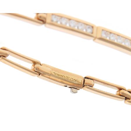 Tiffany and Co Diamond Ruby Yellow Gold Line Tennis Bracelet at 1stDibs |  2.85 carat.tiffany tennis brwcelet, ruby bracelet colorado springs, cartier  brwcelet