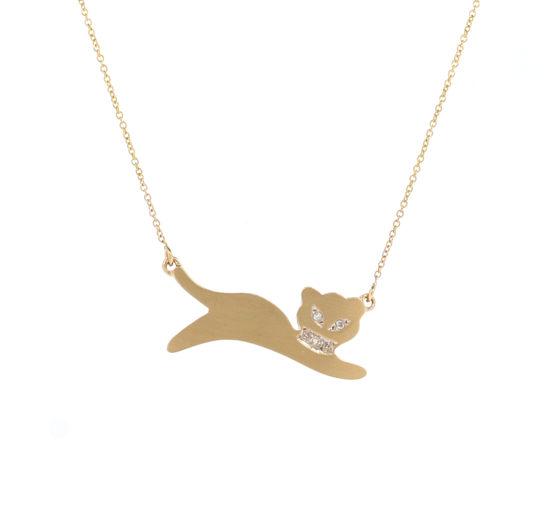 Adjustable Metal Crystal Diamond Pendant Cat Dog Rabbit Collar Princess  Birthday Party Pet Cat Necklace Accessories Supplies