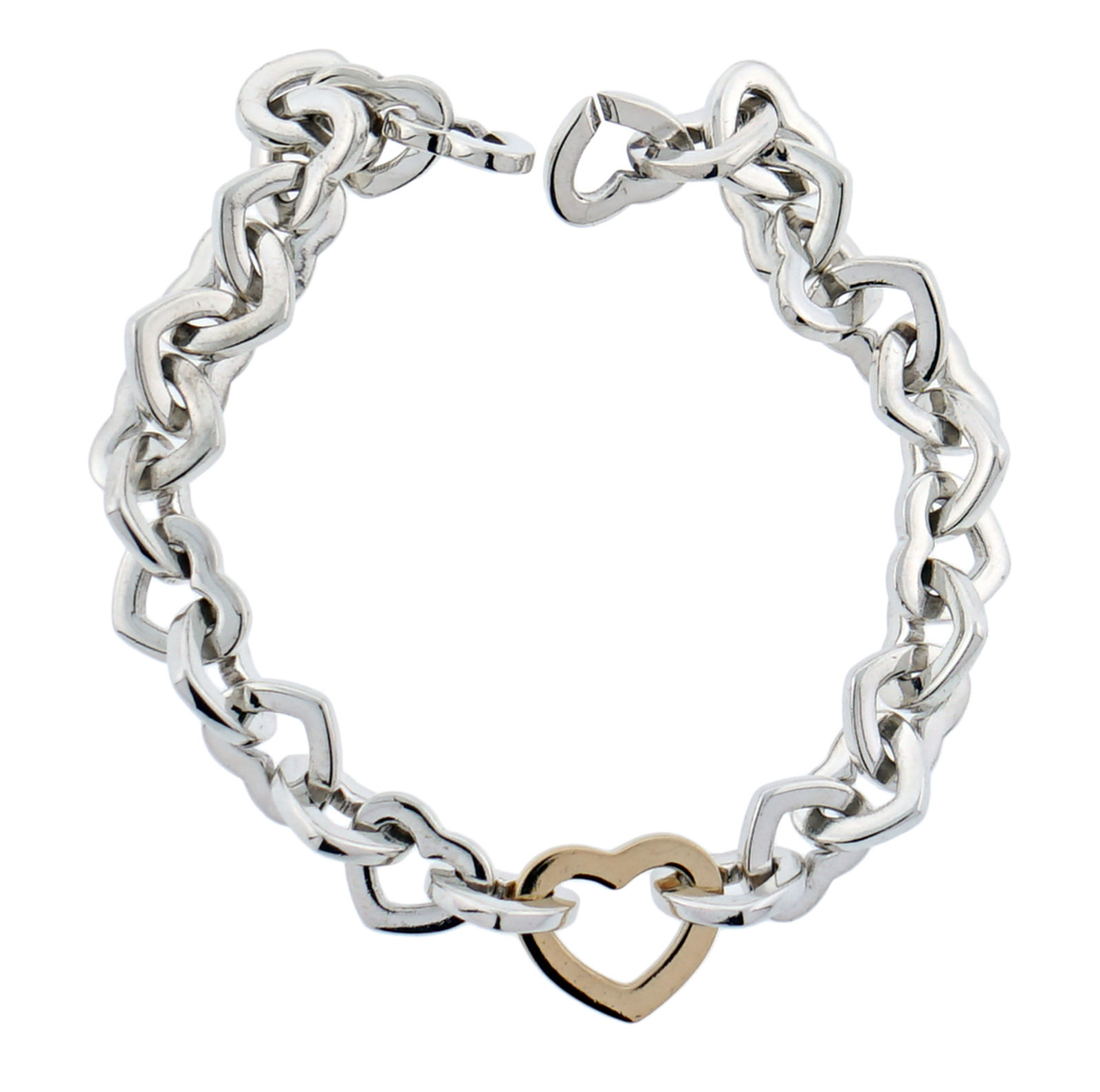Tiffany & Co. Heart Link Bracelet | New York Jewelers Chicago