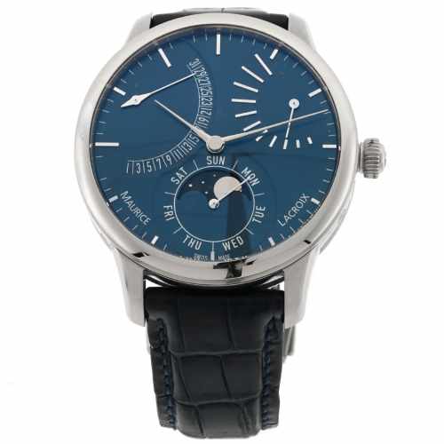 Maurice Lacroix Masterpiece Lune Retrograde New York Jewelers