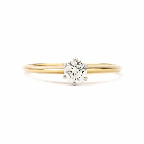 tiffany ring yellow gold