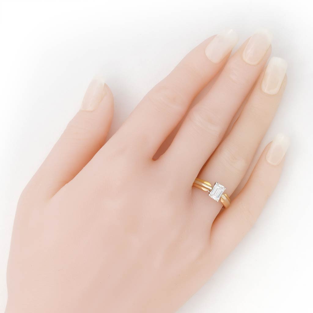 cartier trinity solitaire ring