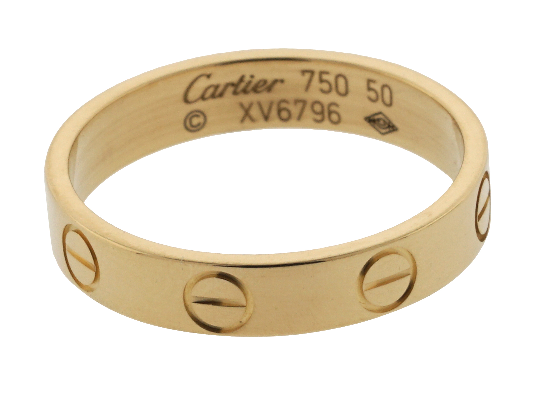 Cartier Love Band Ring 4mm New York Jewelers Chicago