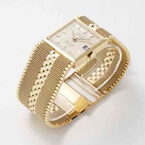 Longines Admiral 5 Star 18k Yellow Gold New York Jewelers Chicago