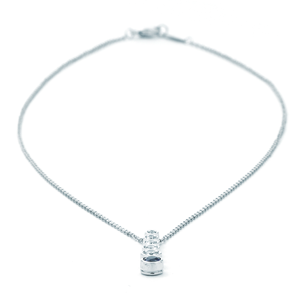 Tiffany & Co. Jazz Diamond and Sapphire Necklace | New York Jewelers ...