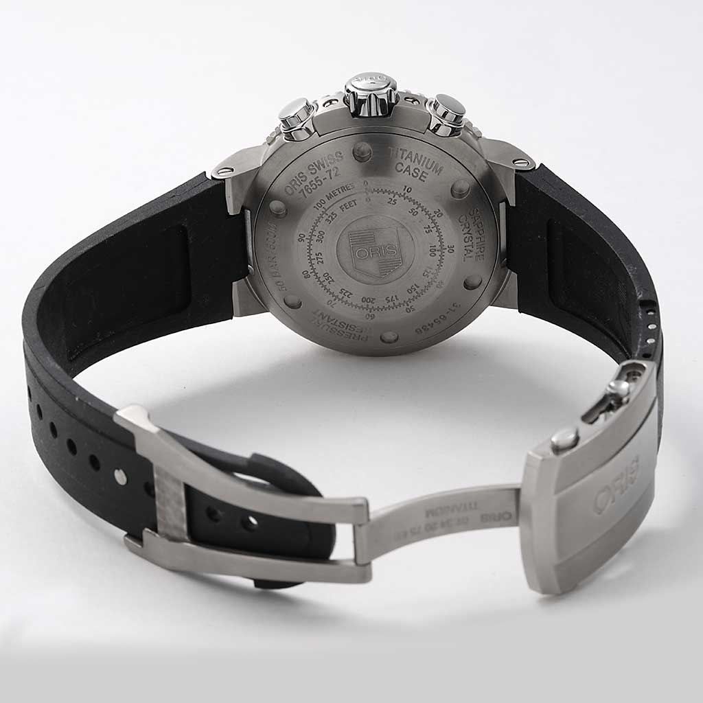 oris titanium diver chronograph
