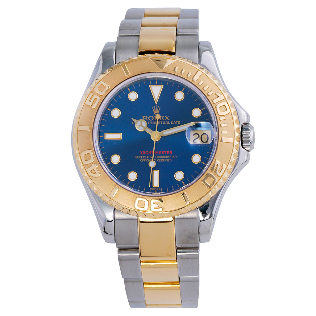 yacht master 35mm two tone