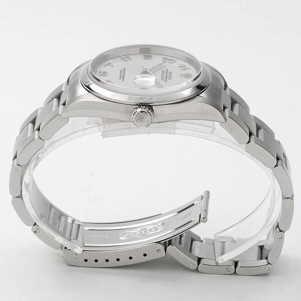 Rolex Datejust 36mm Cream Arabic Dial Oyster Bracelet | New York ...