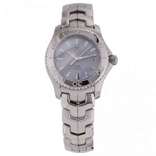 Tag Heuer Link Ladies Blue Mother of Pearl New York Jewelers