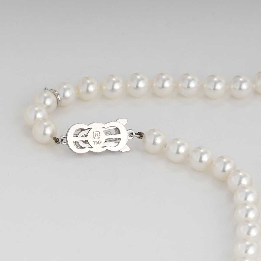Mikimoto Vintage 1960's Cultured Pearls Silver Matinee, 56% OFF