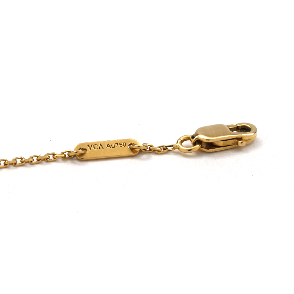 Van Cleef & Arpels Sweet Alhambra Butterfly Bracelet in 18K Yellow Gold