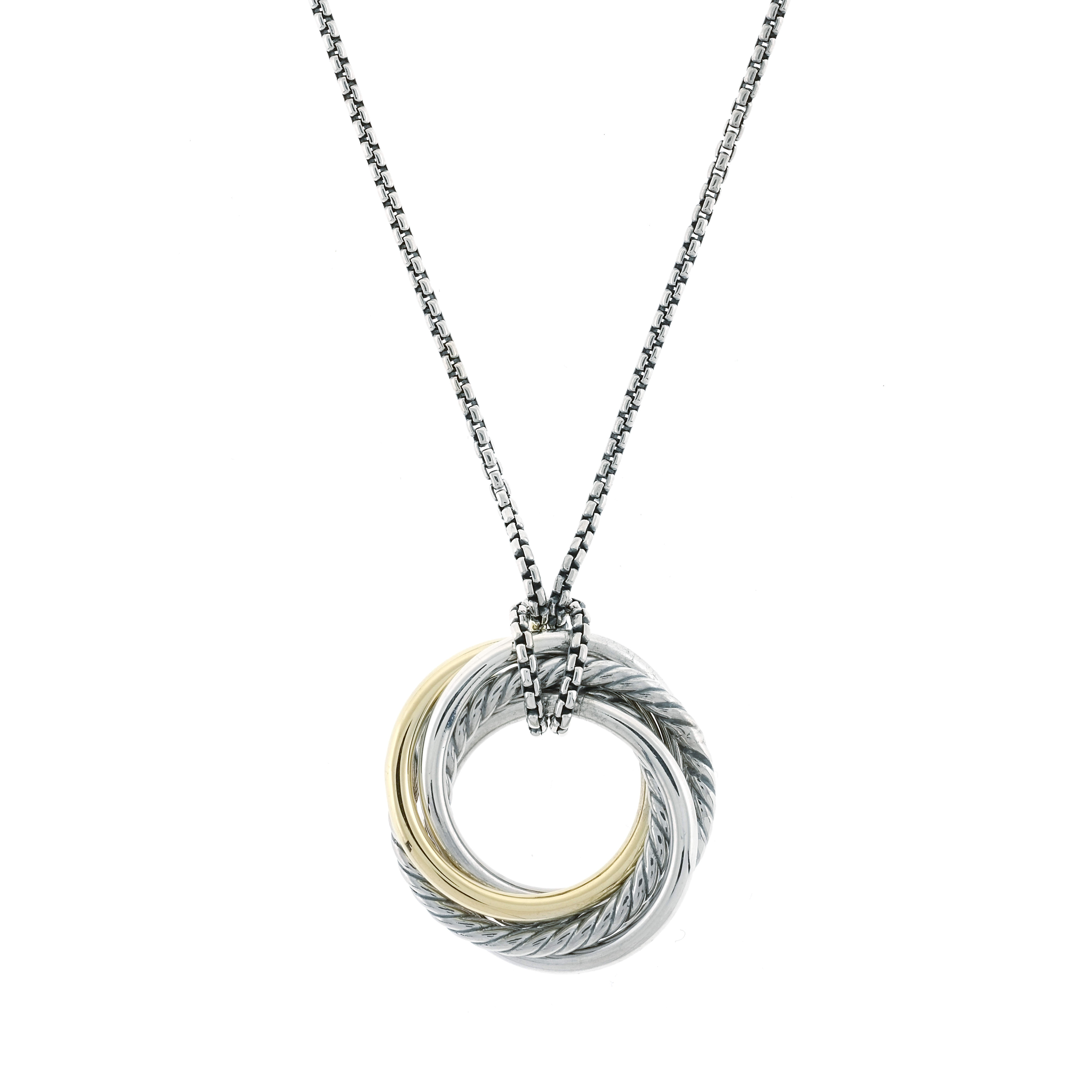 David Yurman Crossover Convertible Statement Necklace with Diamonds |  Bloomingdale's